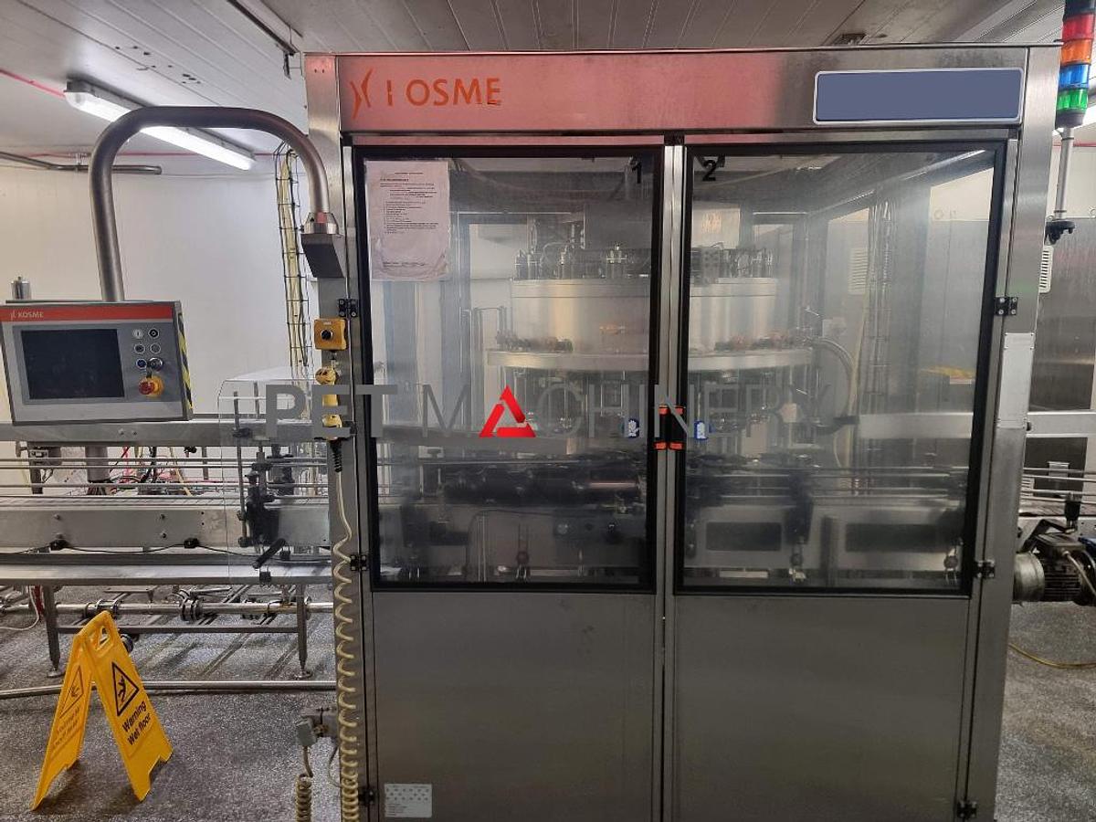 Used Kosme KSB 4R based Carbonated Soft Drinks Bottling Line