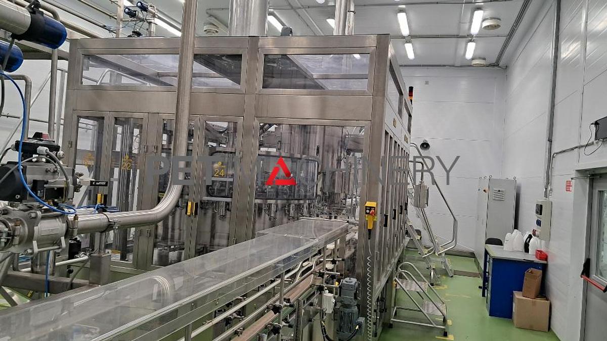 Used 2017 HDPE Bottling line for Liquid Detergents