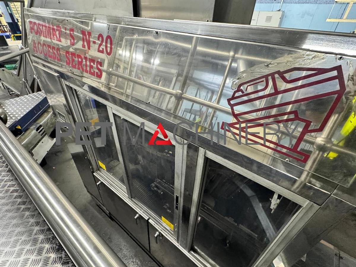 Used 2000 Posimat N20 Bottle Unscrambler