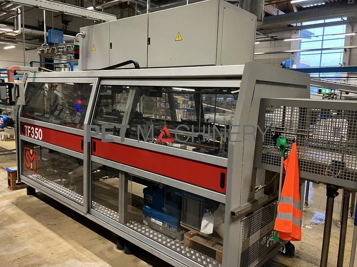 Used 2009 SMI TF350 Tray Shrink Packer and Tunnel