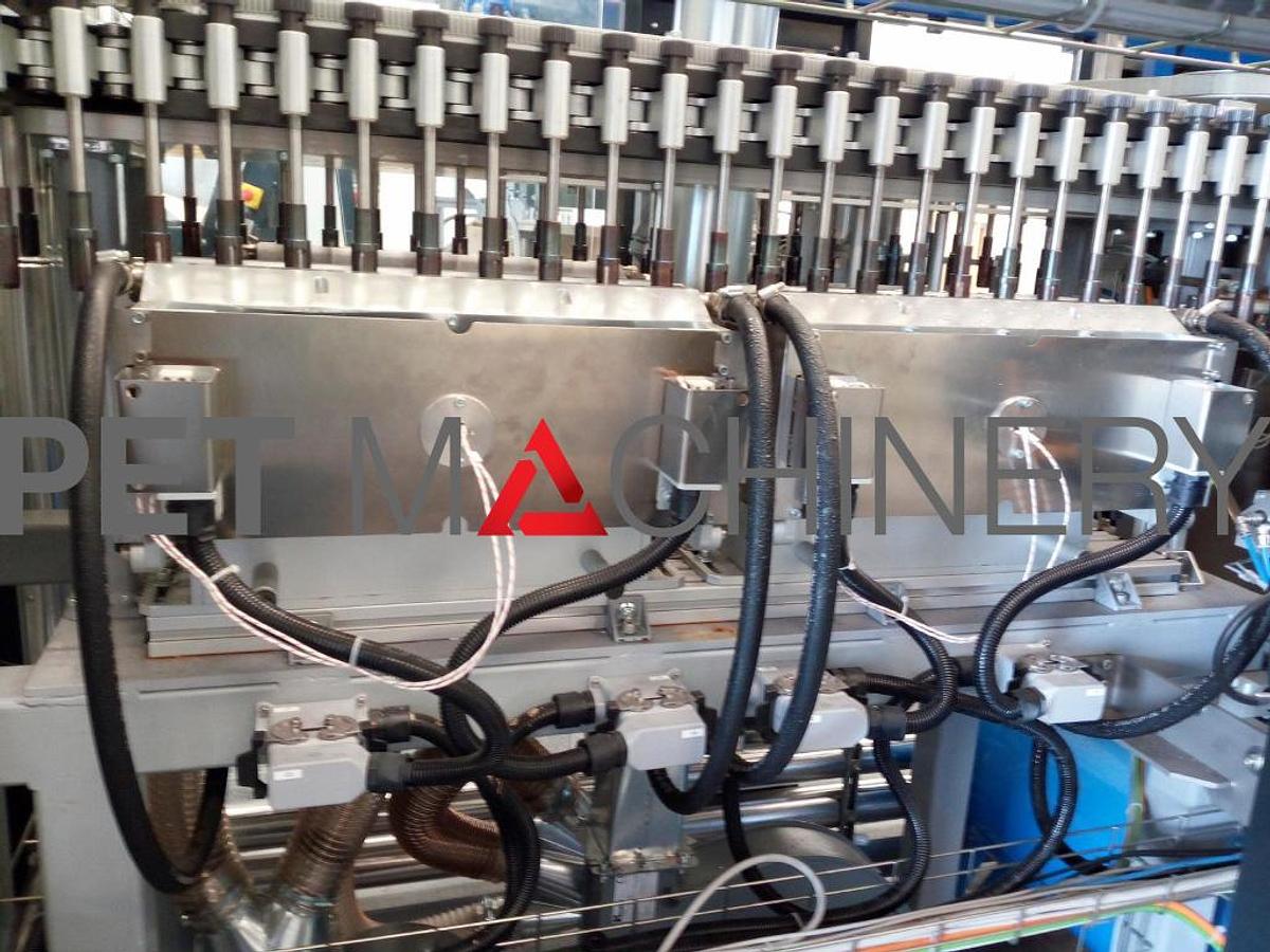 Usado 2017 Blowtec Electra 4 PET estiramiento máquina de moldeo por soplado