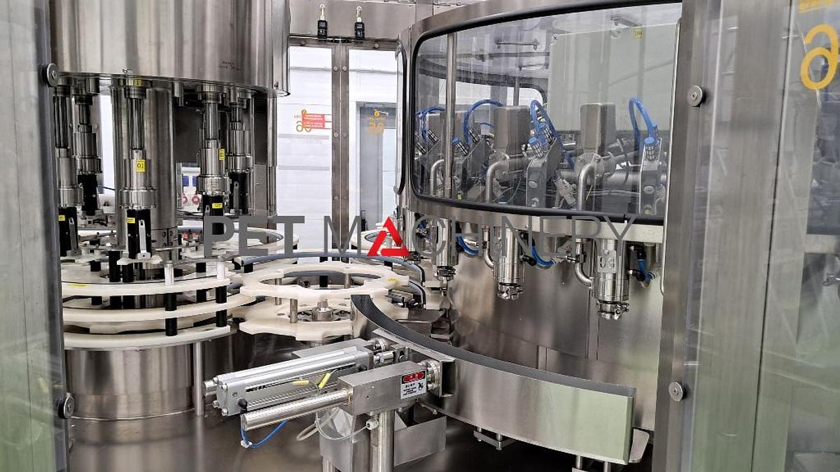 Used 2017 HDPE Bottling line for Liquid Detergents