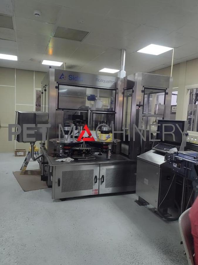 Used 2020 Sidel Rollquattro F15 Wraparound Roll-fed Labeller