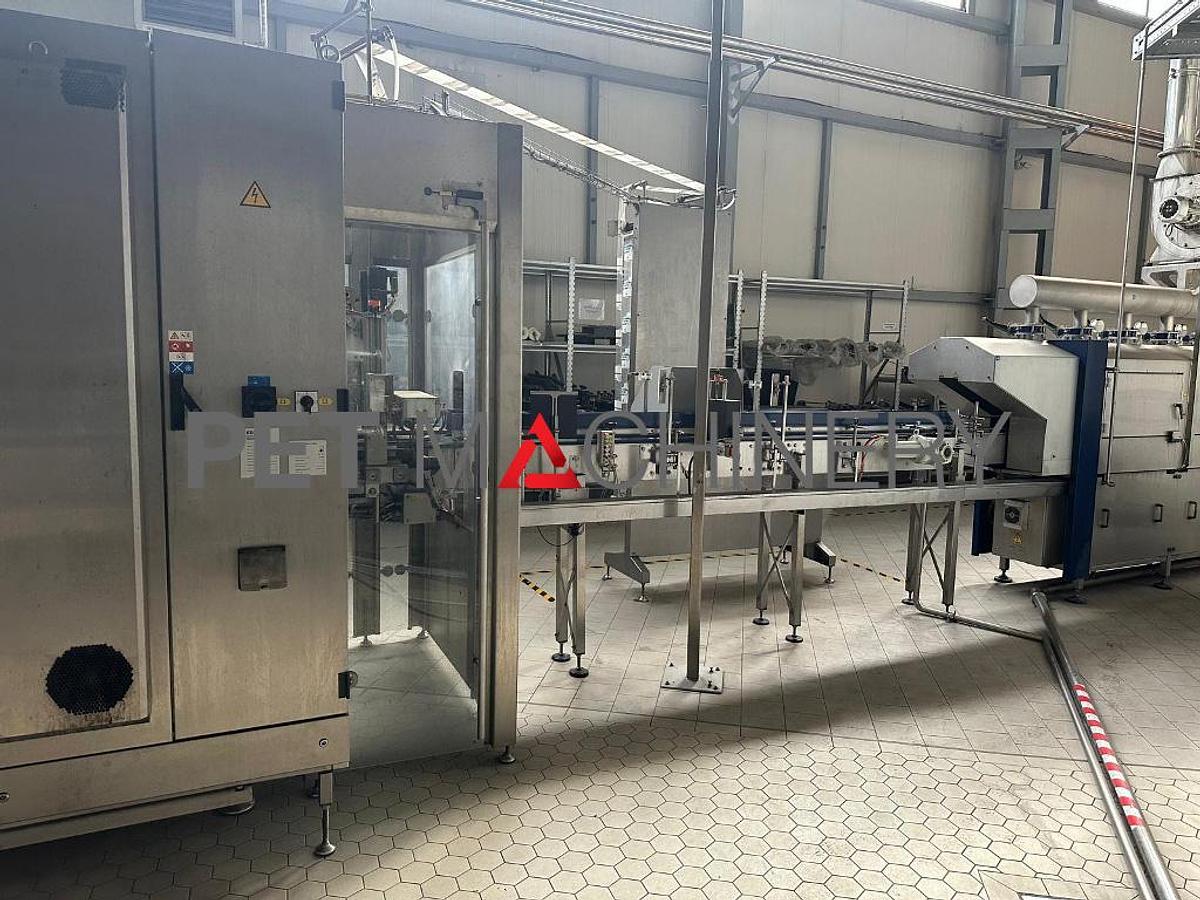 Used 2012 Krones PET Bottling Line for Flat and Carbonated Mineral Water