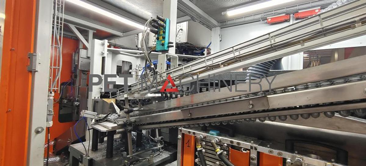 Used 2008 Kosme KSB 6R PET Stretch Blow Moulding machine