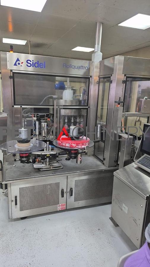 Used 2020 Sidel Rollquattro F15 Wraparound Roll-fed Labeller