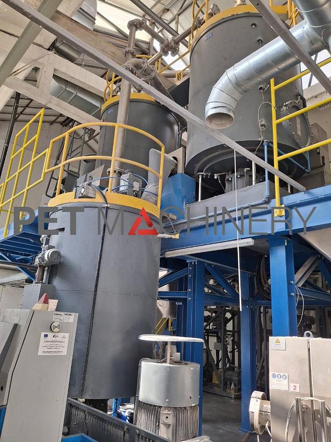 Used 2013 Erema Vacurema Prime 1512 T ecoSAVE PET Recycling Plant