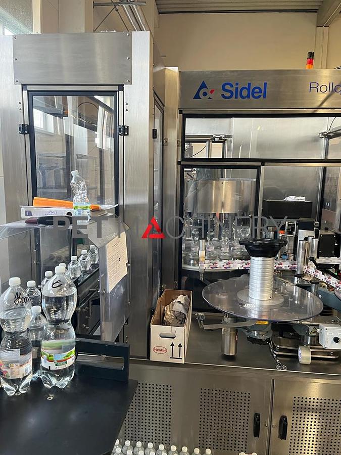 Used 2015 Sidel Rollquattro F15 Roll-fed Wraparound Labeller