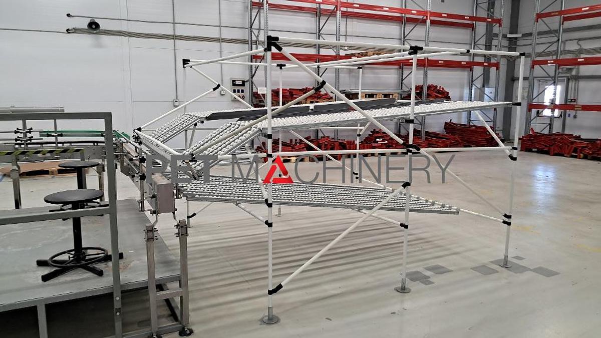 Usado 2017 Línea de embotellado de HDPE para detergentes líquidos