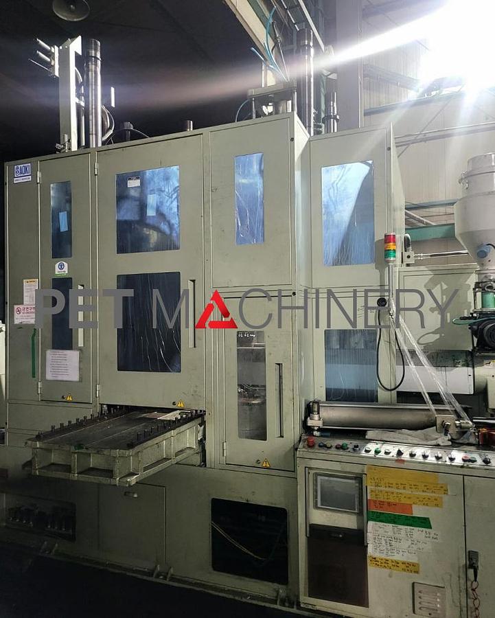 Usado 2014 Aoki SBIII 1000H-60 PET máquina de moldeo por soplado de inyección de estiramiento