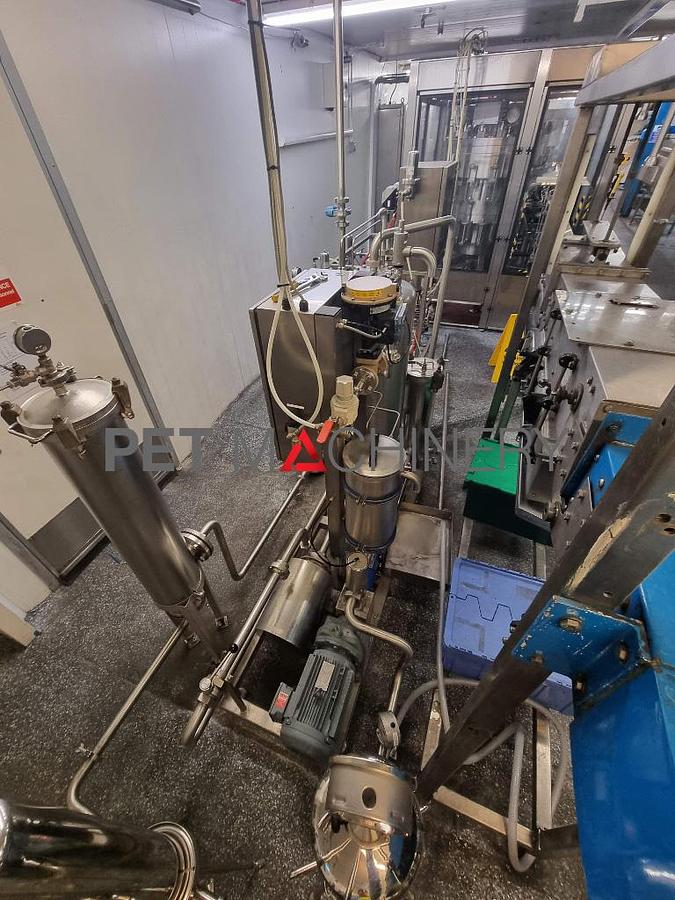 Used Kosme KSB 4R based Carbonated Soft Drinks Bottling Line