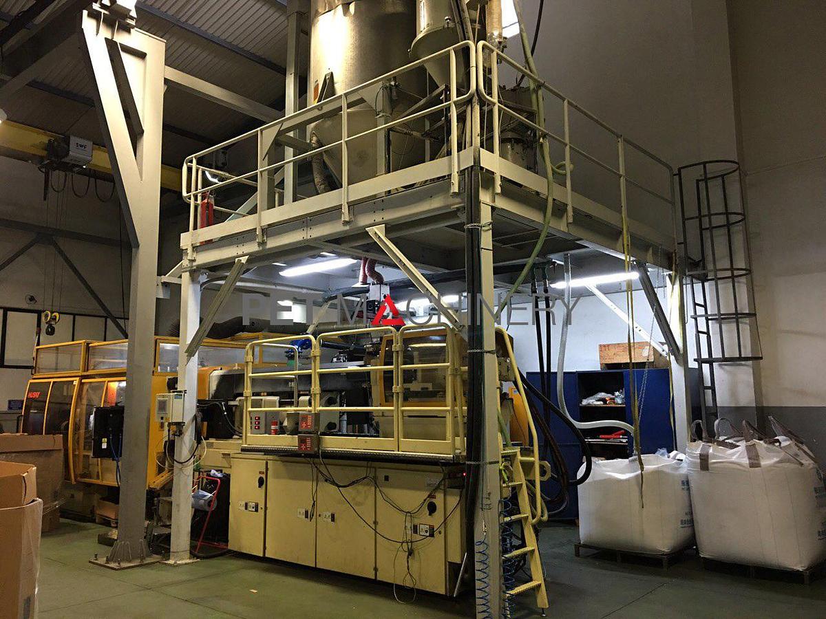 Usado 2002 Husky GL 300 Sistema de moldeo por inyección de preformas PET de 72 cavidades