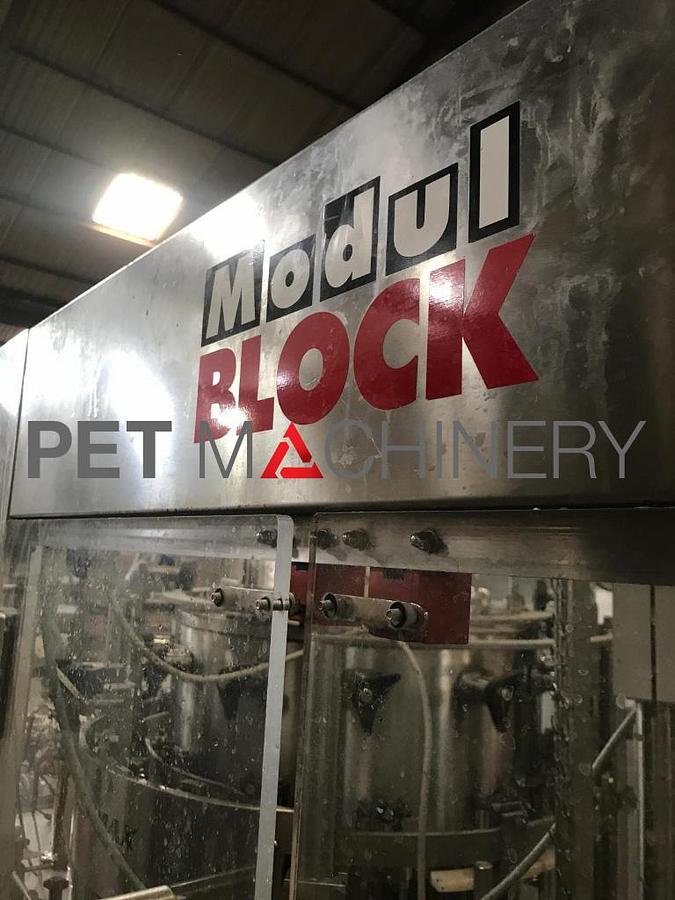 Used 2019 Framax Modulblock Glass Bottling line