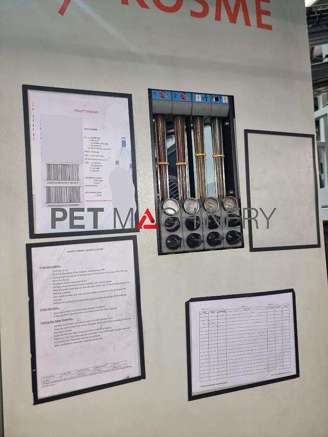 Used Kosme KSB 4R based Carbonated Soft Drinks Bottling Line