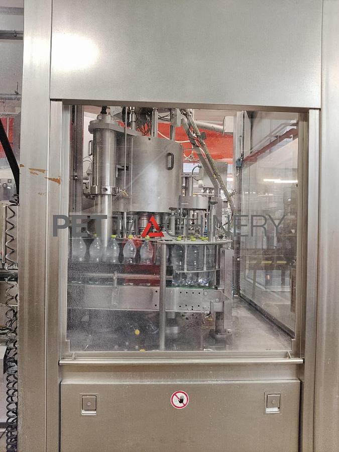 Used 1999 KHS VK-E 40/88/16/S PET Rinser/Filler/Capper for Still & Carbonated Mineral Water