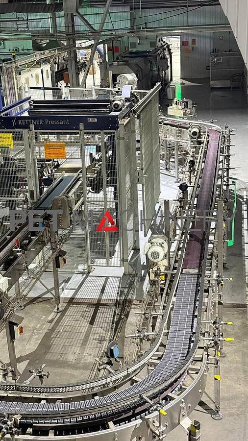 Used 2002 Krones PET Carbonated Beverages Bottling Line