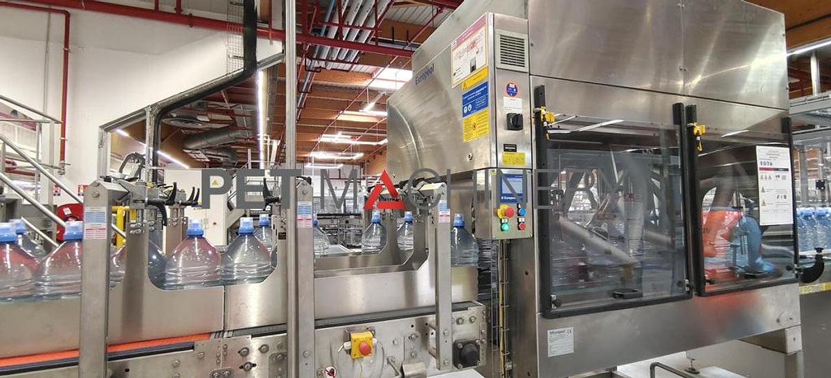 Used 2022 Complete SMI Bottling Line for Still Mineral Water in 6.0L PET bottles