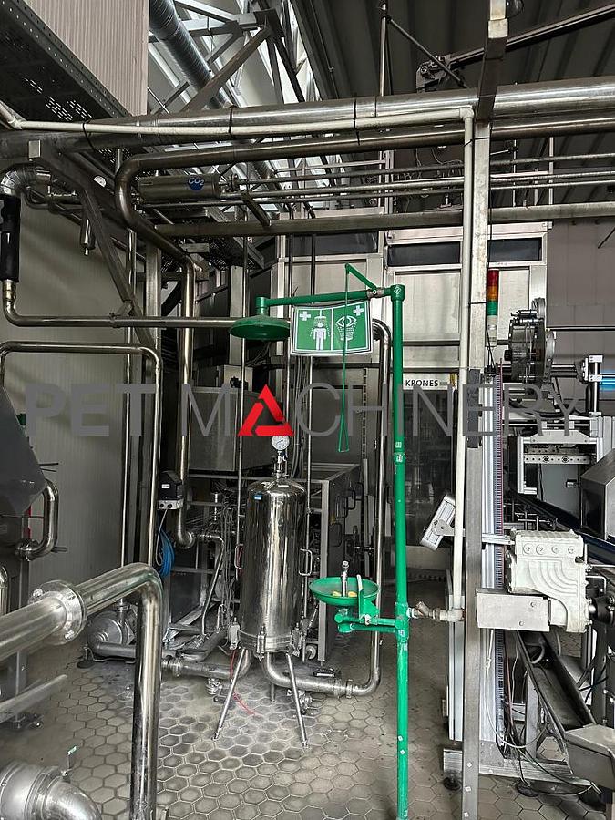 Used 2012 Krones PET Bottling Line for Flat and Carbonated Mineral Water