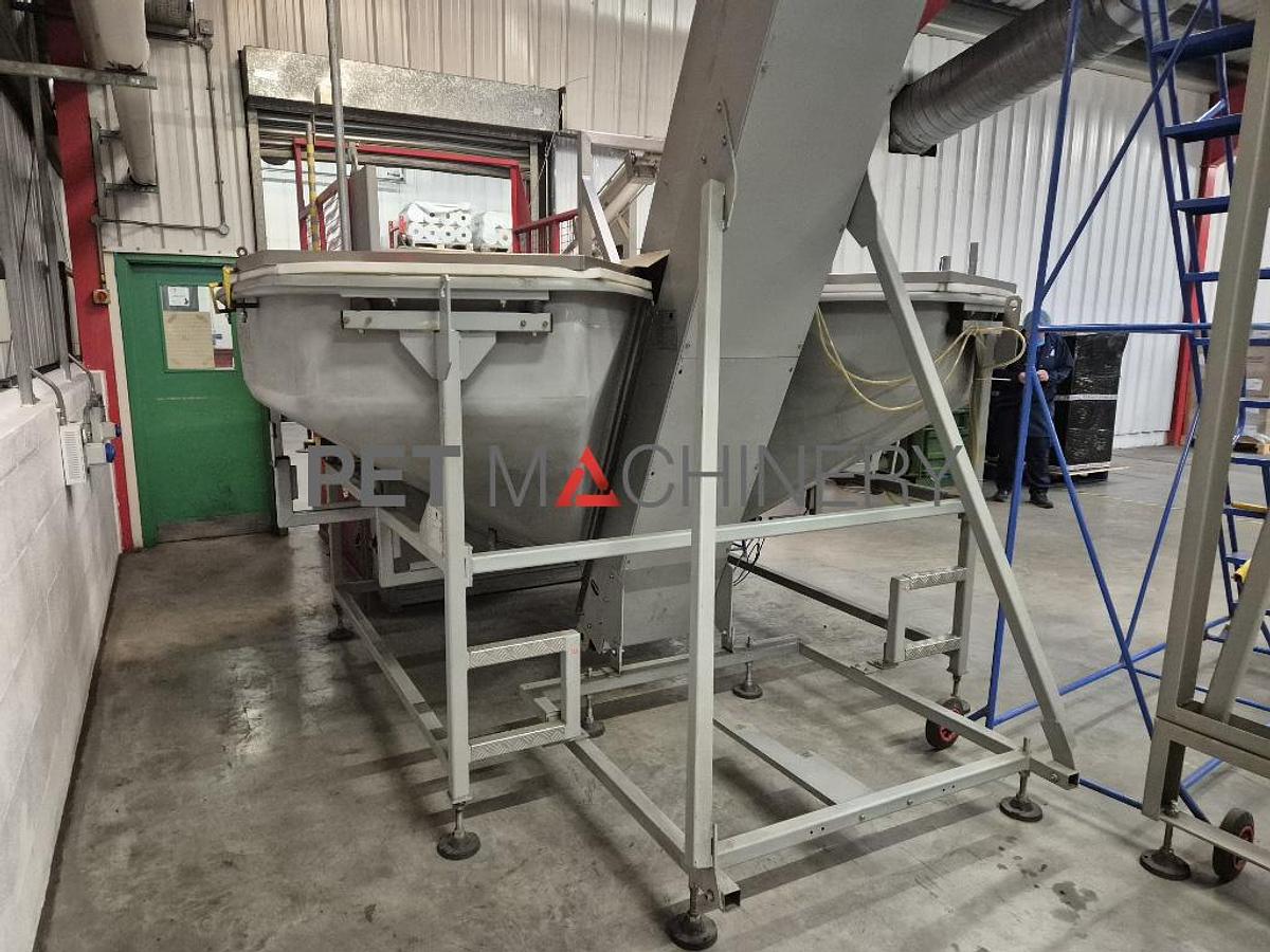Used 2001 Sidel SBO 12 Series 2 PET Stretch Blow Moulding Line