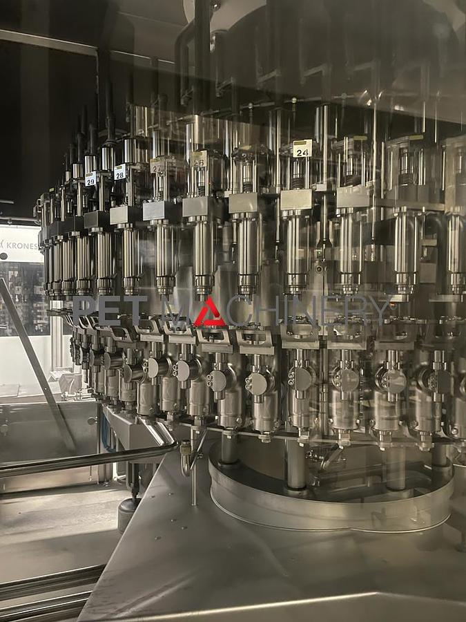 Used 2010 Krones Ultra Clean PET Bottling line for CSD, Cider, Water