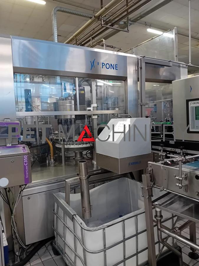 Used 2006 Krones PET Bottling Line for Still Mineral Water
