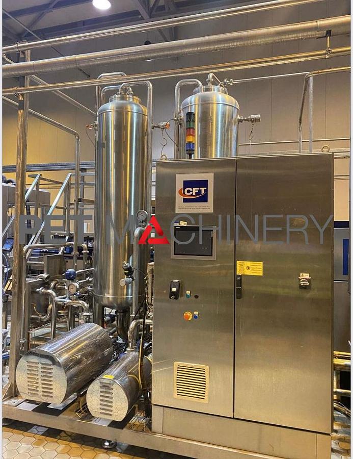 Used 2017 CFT Can Filling Line for Carbonated Water and Beverages