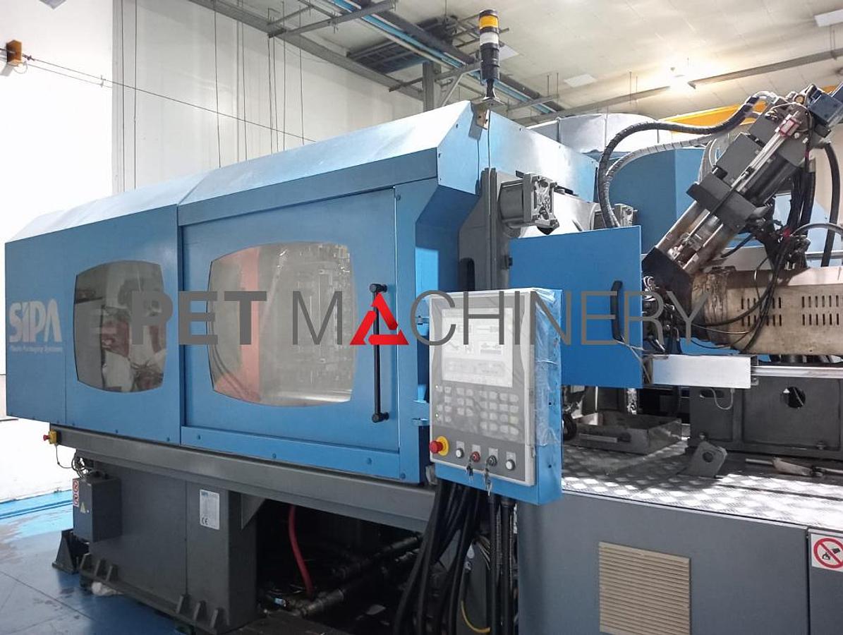 Usado 2008 Sistema de moldeo por inyección de preformas de PET SIPA PPS 48