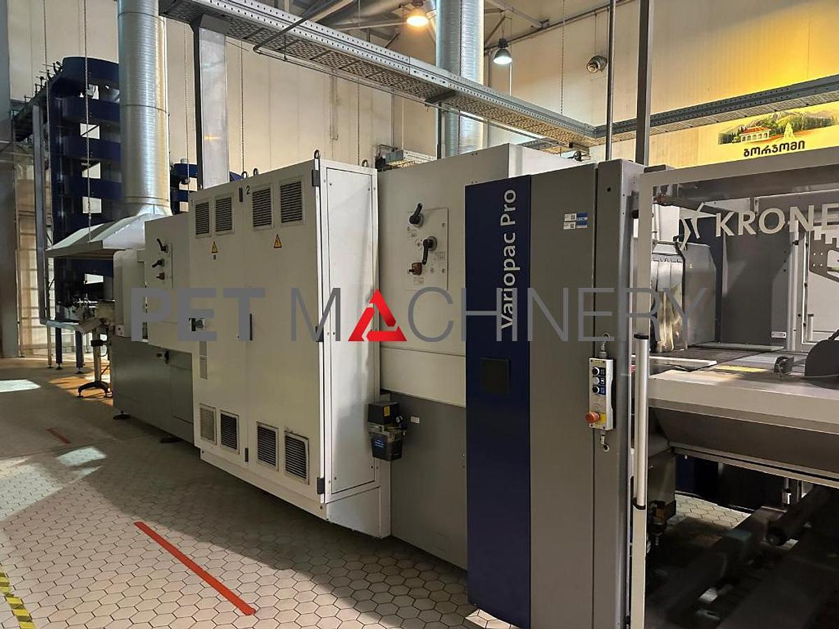 Used 2012 Krones PET Bottling Line for Flat and Carbonated Mineral Water