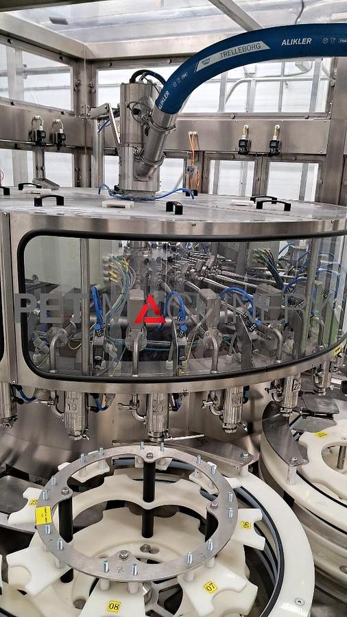 Used 2017 HDPE Bottling line for Liquid Detergents