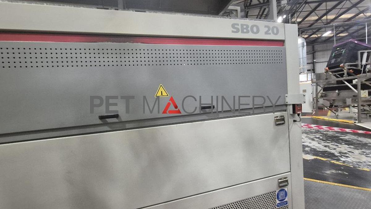 Used 2002 Sidel SBO 20 series 2 PET Stretch Blow Moulding machines