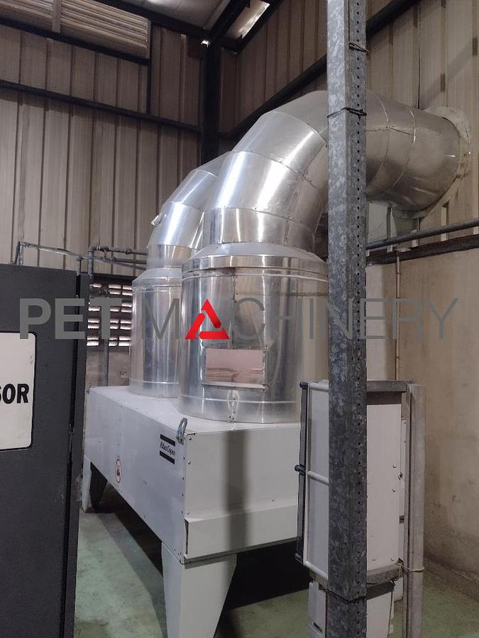 Used 2014 Atlas Copco P90-50 oil-free 40bar Compressor system