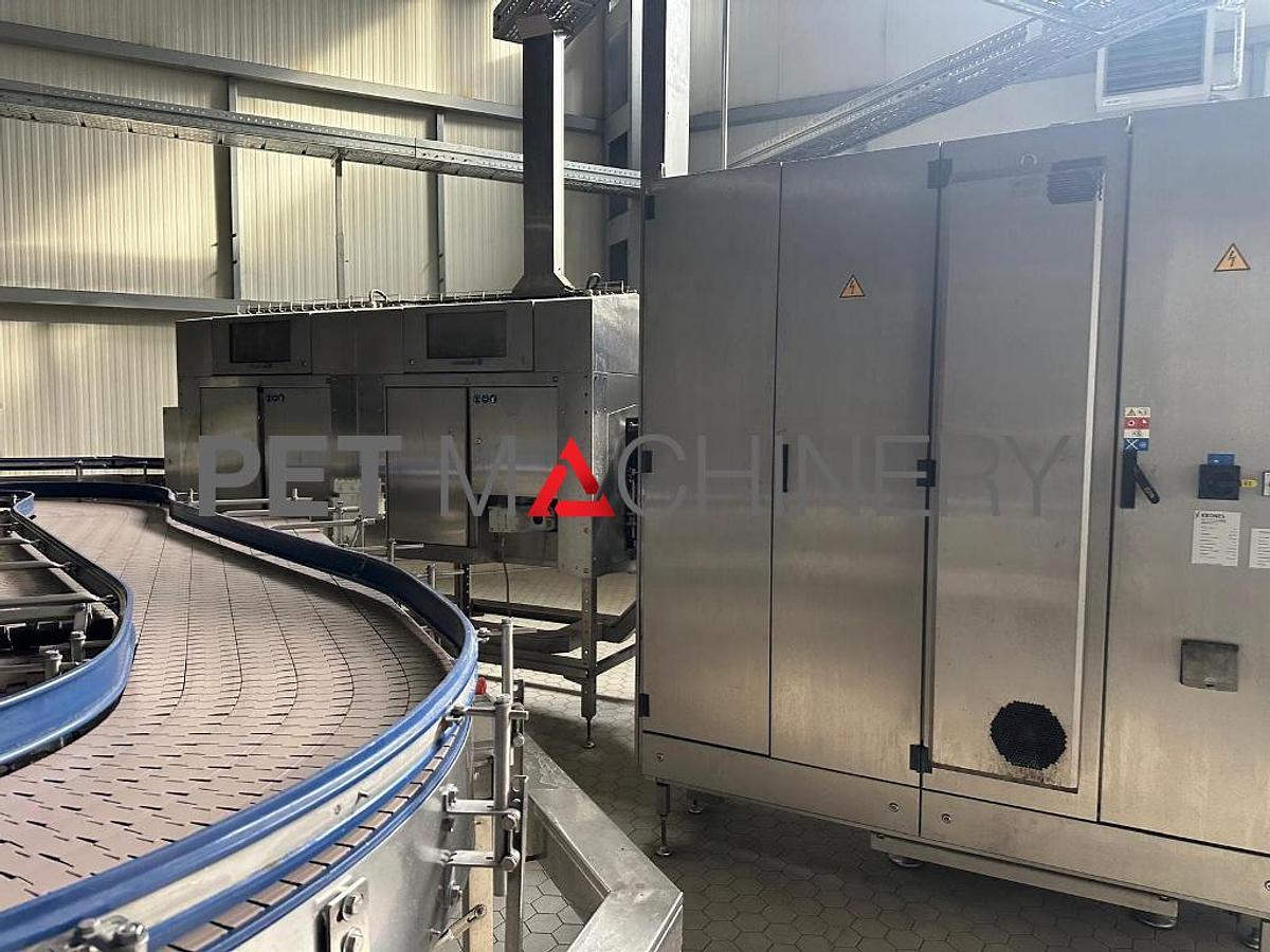 Used 2012 Krones PET Bottling Line for Flat and Carbonated Mineral Water