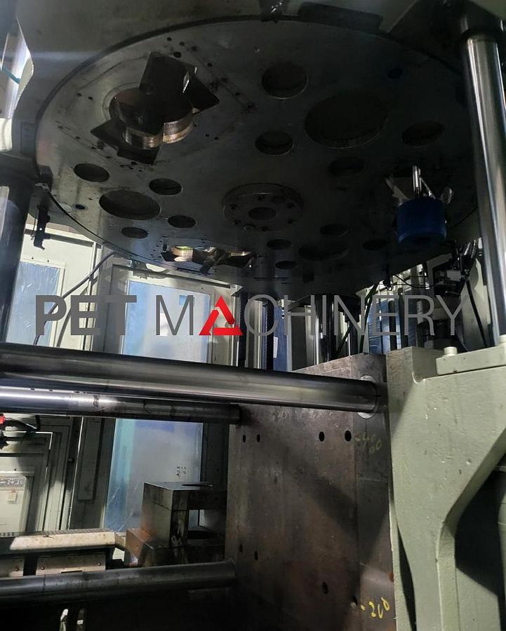 Usado 2014 Aoki SBIII 1000H-60 PET máquina de moldeo por soplado de inyección de estiramiento