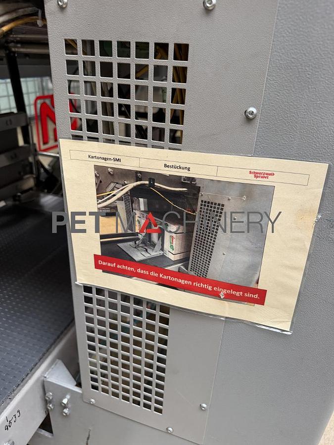 Used 2009 SMI TF350 Tray Shrink Packer and Tunnel