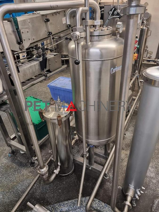 Used Kosme KSB 4R based Carbonated Soft Drinks Bottling Line