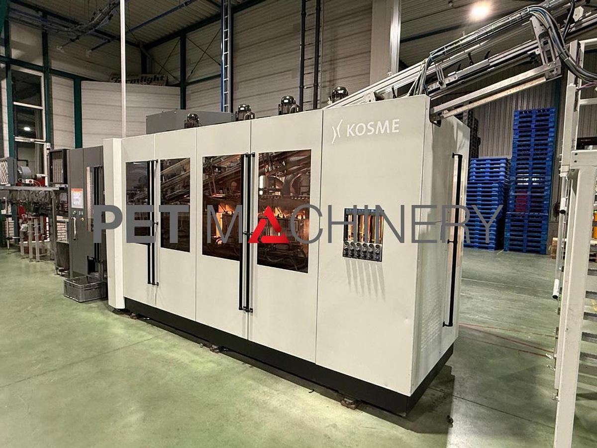 Used 2016 Kosme KSB 8R PET Stretch Blow Moulding machine