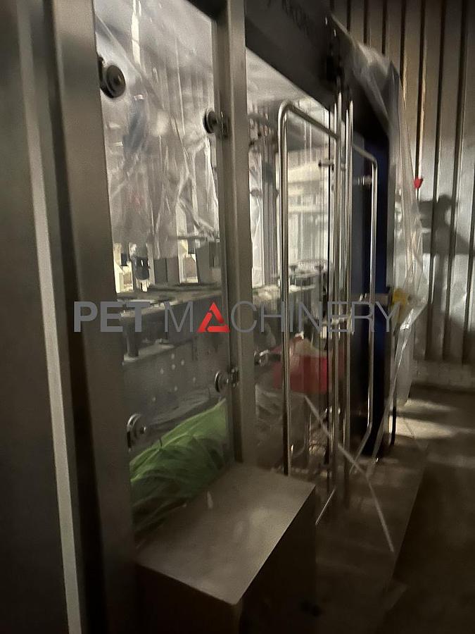 Used 2010 Complete Krones Bottle Sleeving line