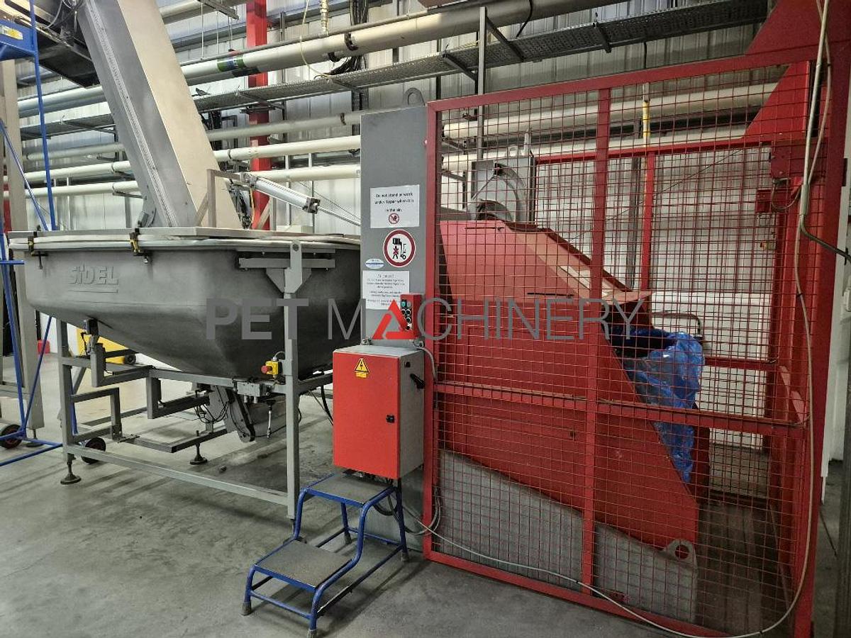 Used 2001 Sidel SBO 12 Series 2 PET Stretch Blow Moulding Line