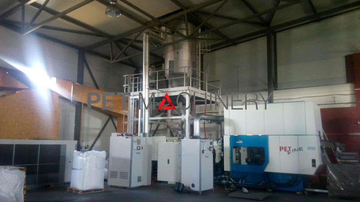 Usado 2012 Netstal PETline 2000 Sistema de moldeo por inyección de preformas PET