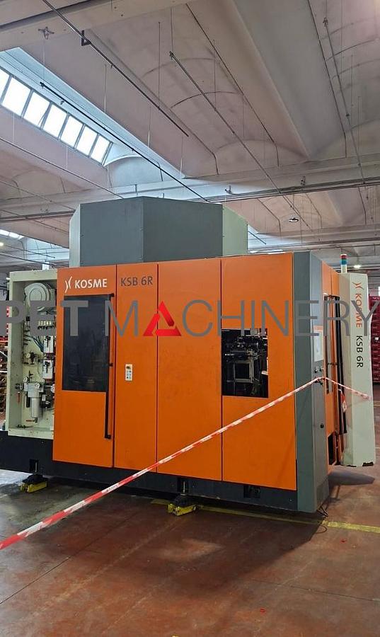 Used 2017 Kosme KSB 6R PET Stretch Blow Moulding machine