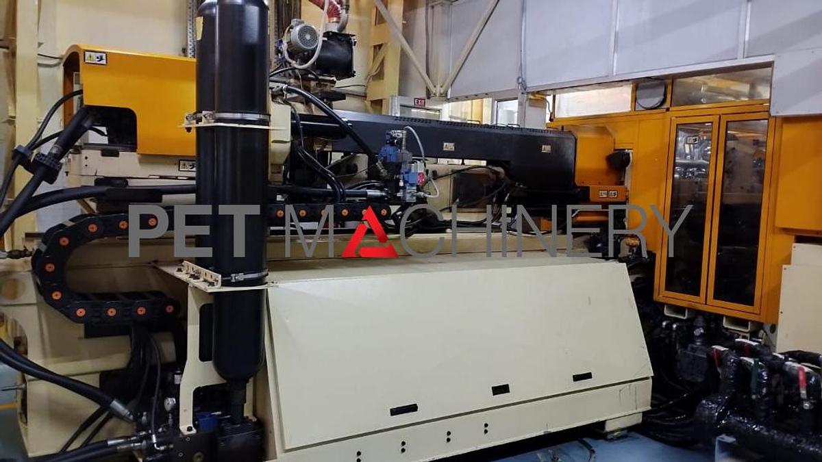 Used 2010 Husky HyPET 120 PET Preform Injection Moulding system