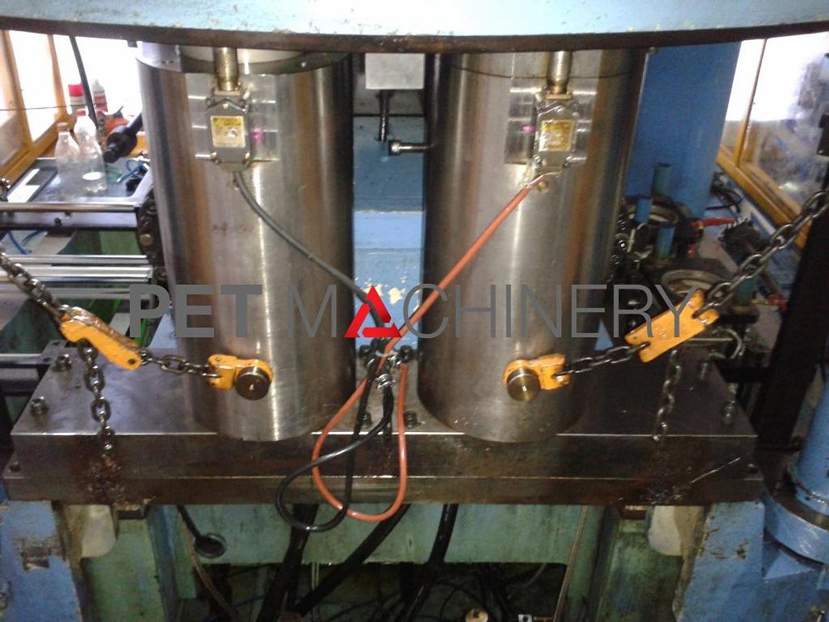 Usado 2001 Nissei ASB 650 EXHD Máquina de soplado y estirado por inyección