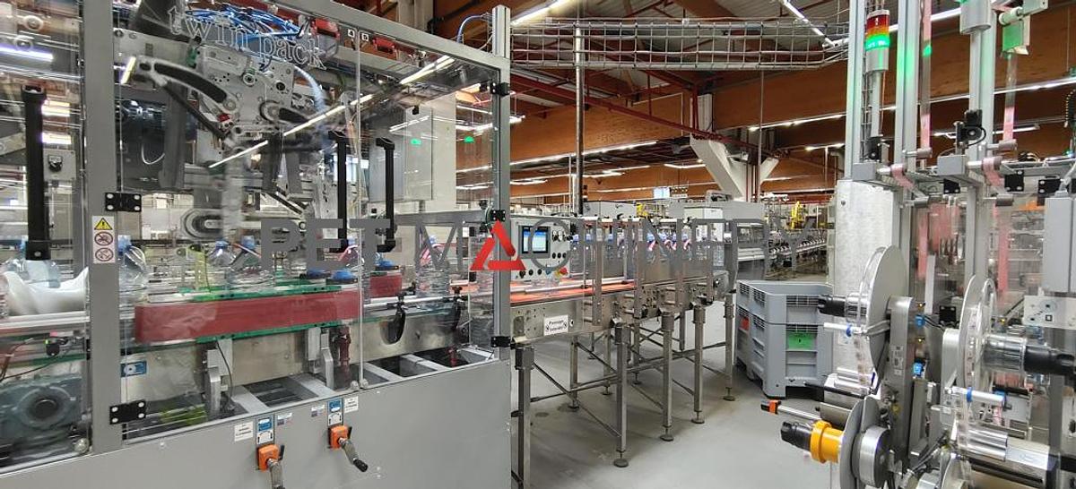Used 2022 Complete SMI Bottling Line for Still Mineral Water in 6.0L PET bottles