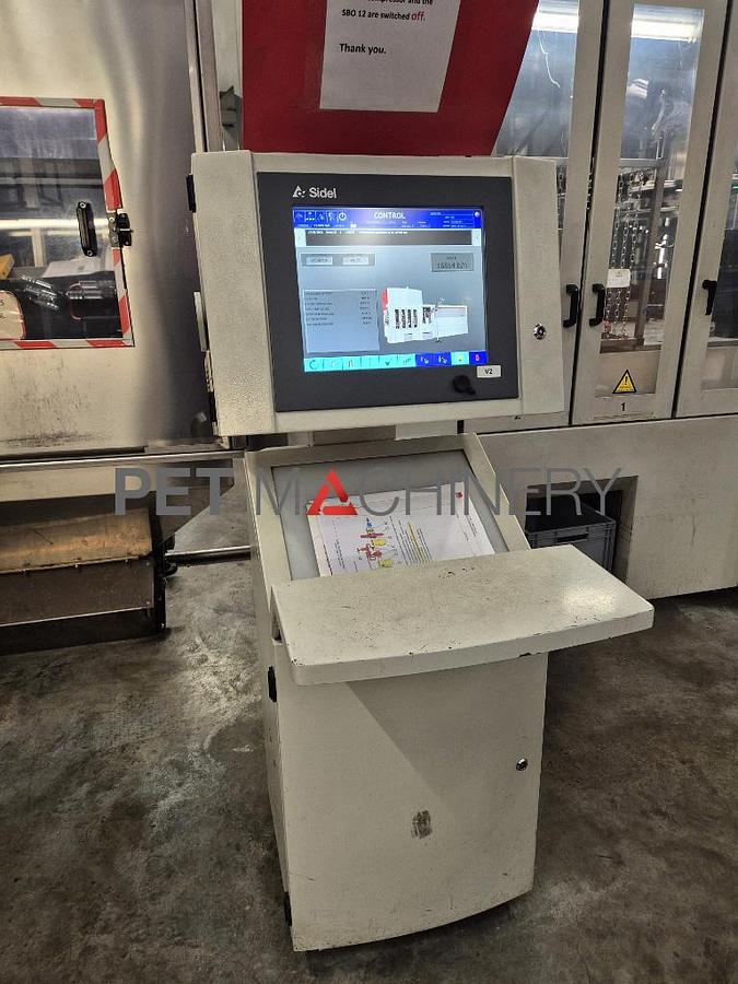 Used 2001 Sidel SBO 12 Series 2 PET Stretch Blow Moulding Line