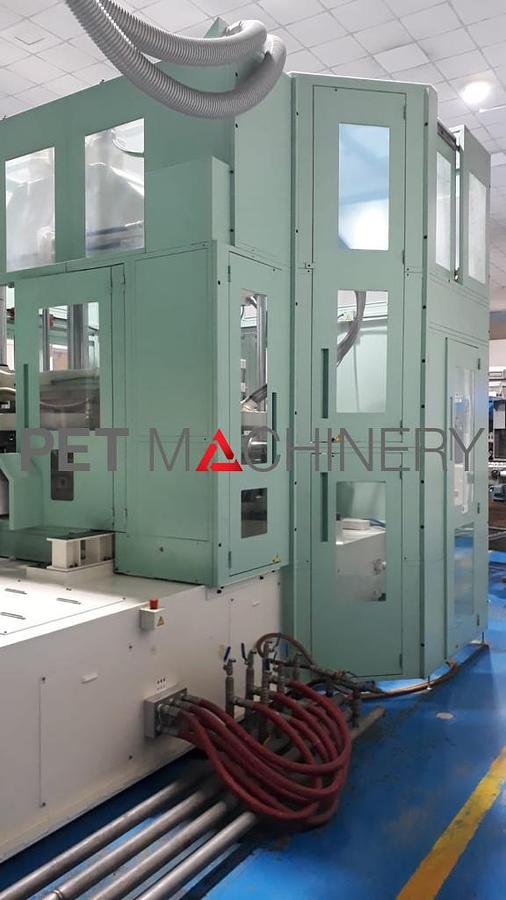 Usado 2017 Aoki SBIII 500LL-50 máquina de moldeo por soplado de estiramiento de inyección de PET.