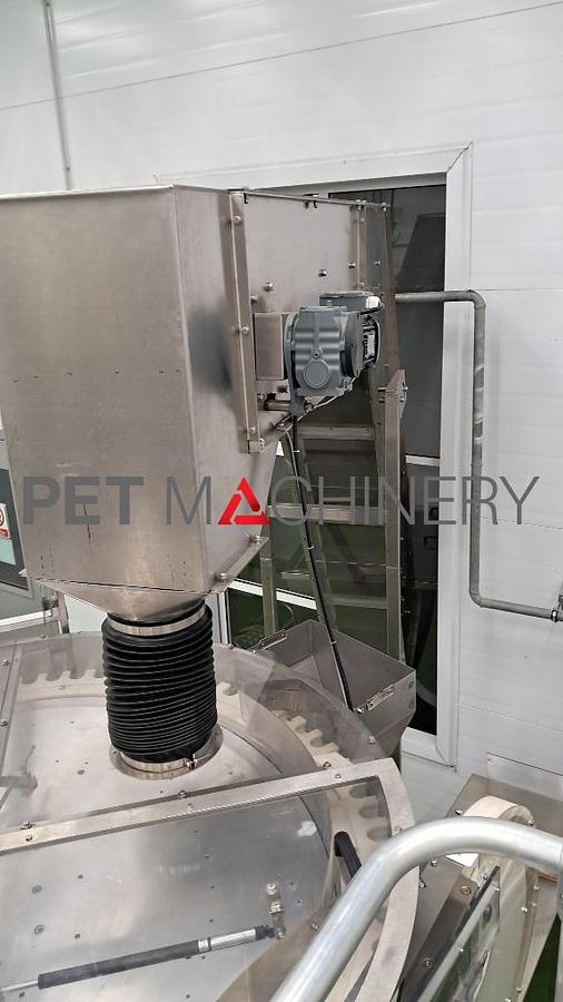 Used 2017 HDPE Bottling line for Liquid Detergents