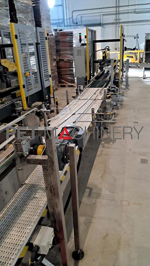 Used 2017 HDPE Bottling line for Liquid Detergents