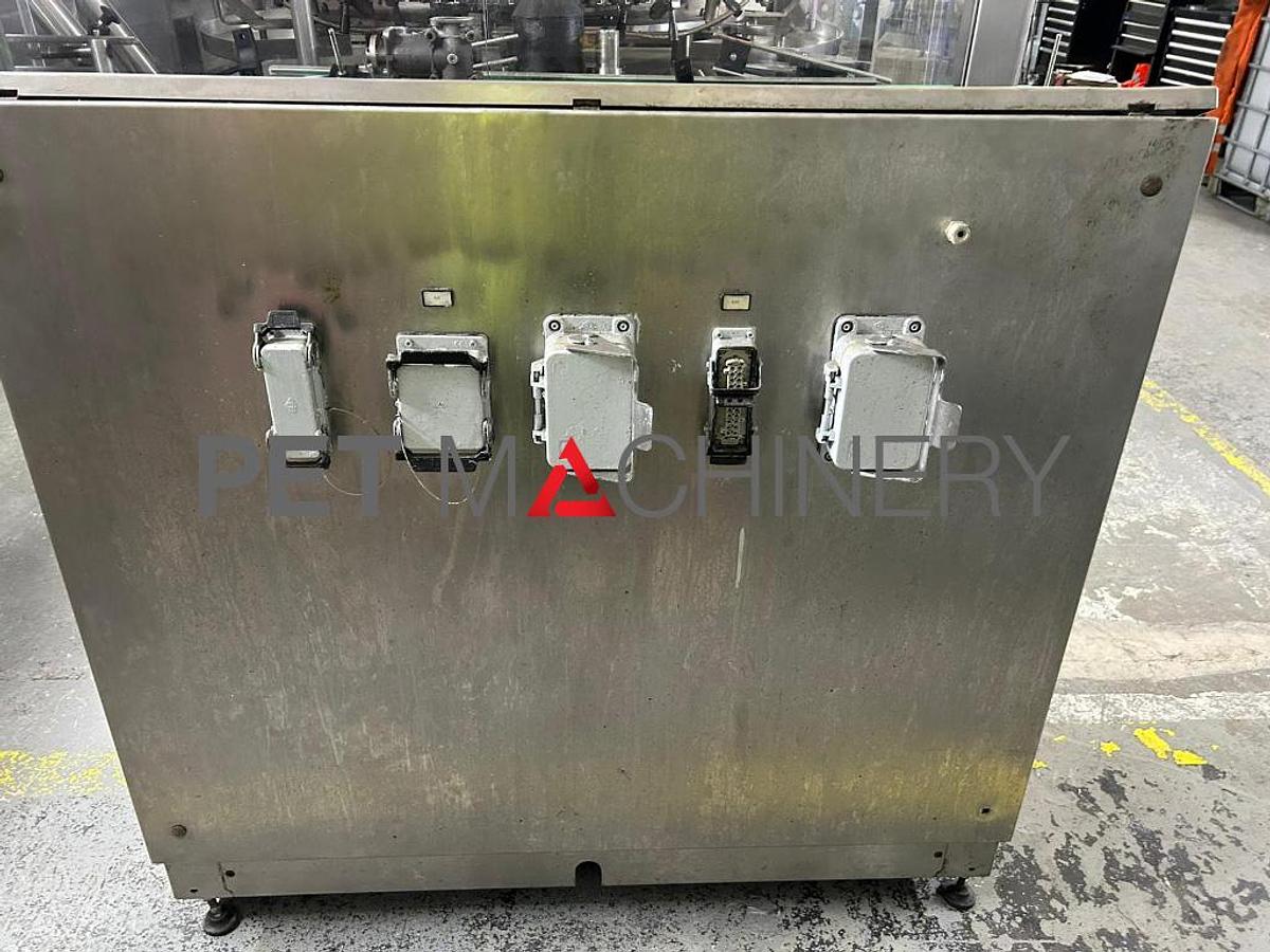 Used 1999 Poggio Rinser / Procomac Filler / Arol Crown capper for Glass Bottles