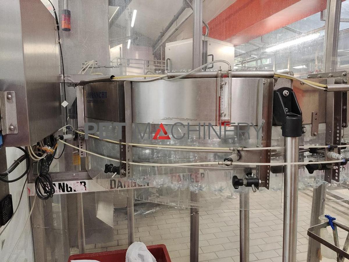 Used 1999 KHS VK-E 40/88/16/S PET Rinser/Filler/Capper for Still & Carbonated Mineral Water