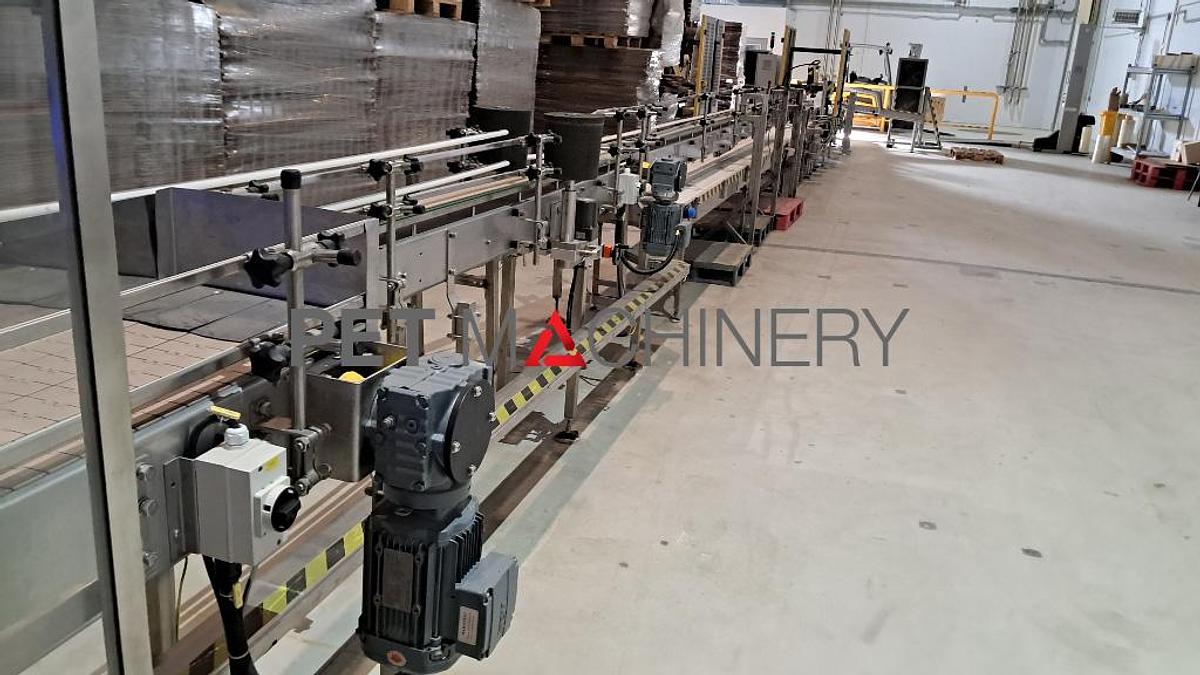 Used 2017 HDPE Bottling line for Liquid Detergents